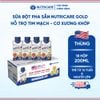 Thùng 18 Hộp Sữa Bột Pha Sẵn NUTRICARE GOLD 200ml Giúp Ngủ Ngon Hỗ Trợ Tim Mạch Cơ Xương Khớp Dễ Hấp Thụ Tiêu Hoá Tốt