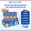 Thùng Sữa Bột Pha Sẵn METACARE ECO NUTRICARE Tăng Cân Chiều Cao Tăng Sức Đề Kháng Từ 1 Tuổi Với Sữa Non 24H 48 Hộp