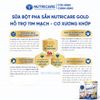 COMBO 3 Lon Sữa Bột NUTRICARE GOLD Giúp Ngủ Ngon Tiêu Hoá Khoẻ Tăng Cường Chức Năng Cơ Xương Khớp Dễ Hấp Thụ và Tiêu Hoá