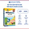 Bột Ăn Dặm NUTRICARE Metacare Yến Mạch Chuối & Olive Hương Vị Thơm Ngon Giúp Bé Ăn Ngon Hơn và Hấp Thu Tốt 200G