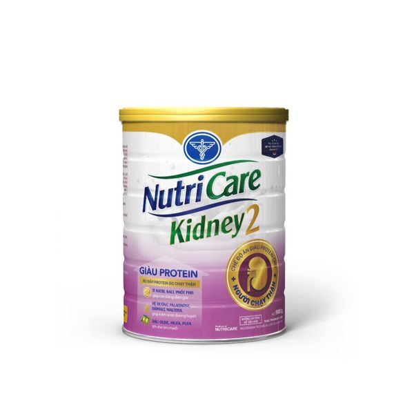 Sữa Bột NUTRICARE KIDNEY 2 Dinh Dưỡng Cho Người Chạy Thận Bổ Sung Protein Kiểm Soát Đường Huyết Tăng Cường Sức Khoẻ 900G