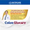 Sữa Bột COLOS GLUCARE NUTRICARE Sữa Non Hỗ Trợ Miễn Dịch Cho Người Đái Tháo Đường GI Thấp Ổn Định Đường Huyết 800G