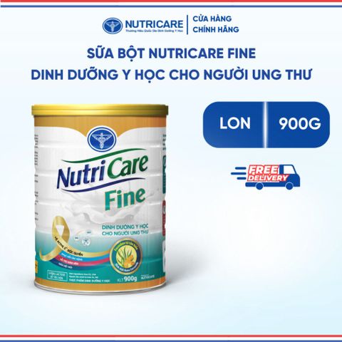 Sữa Bột NUTRICARE FINE 400G Tăng Cường Sức Miễn Dịch Hỗ Trợ Người Ung Thư Giảm Tác Hại Hoá Xạ Trị