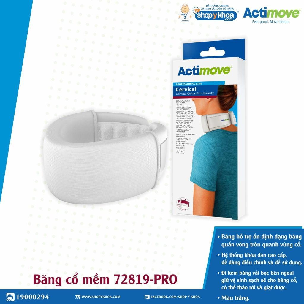  Băng cổ mềm 72819-PRO Actimove Cervical Collar Medium Density 