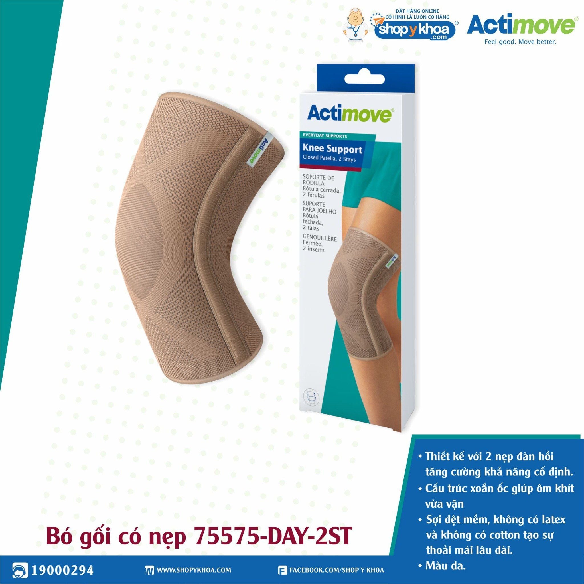  Bó gối có nẹp 75575-DAY-2ST Actimove Knee Support 
