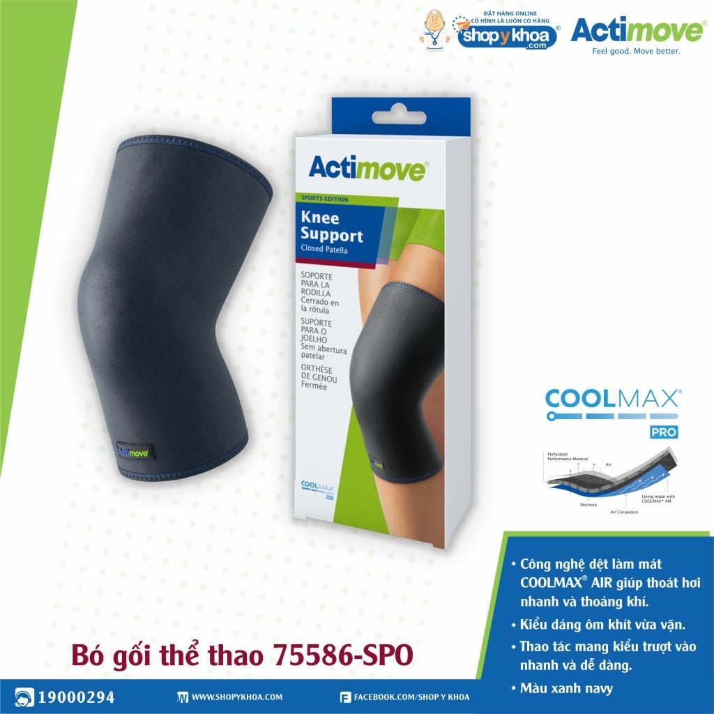  Bó gối thể thao 75586-SPO Actimove Knee Support 
