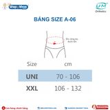  Đai thắt lưng dây rút điều chỉnh, có đệm cứng UM A-06 