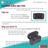  Máy trợ thính gắn ngoài tai. Kiểu 2 tai nghe stereo, không dây, bluetooth, hộp sạc nhanh di động Mimitakara UP-6EN, màu đen. Cường độ âm thanh hỗ trợ: M/P. 