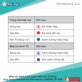  Máy trợ thính gắn ngoài tai. Kiểu 2 tai nghe stereo, không dây, bluetooth, hộp sạc nhanh di động Mimitakara UP-6EN, màu đen. Cường độ âm thanh hỗ trợ: M/P. 