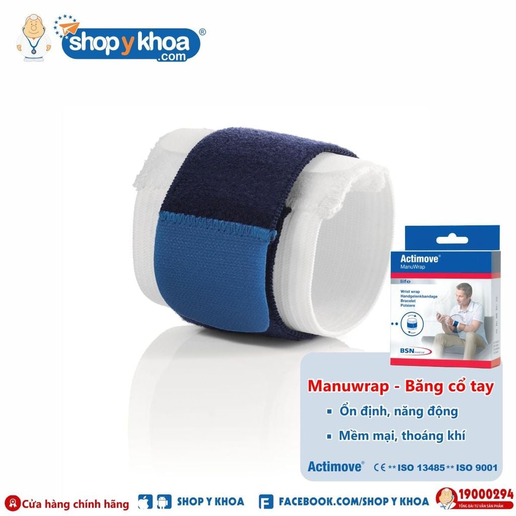  Đai, nẹp chỉnh hình Actimove ManuWrap. Băng cổ tay. 