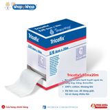  Băng gạc y tế ngoài da TRICOFIX. Băng quấn phù bạch huyết lớp 1, dạng ống, trắng, 8cmx20m. 