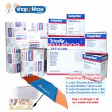  Combo 3 - 01 Tricofix, 06 Artiflex, 02 Comprilan 6cm x5cm, 02 Comprilan 8cm x5cm (11pcs) 