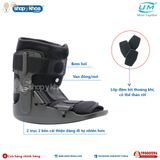 Đai, nẹp chỉnh hình Air Walker Shoe Short Type. Giày đi bộ không bó bột UM, D14. 