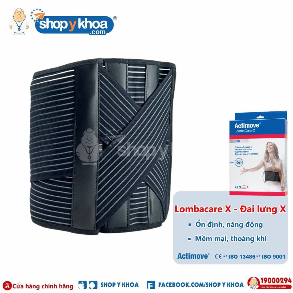  Đai thắt lưng X - Actimove Lombacare X 