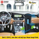  Máy diệt khuẩn cá nhân 3 in 1 Digimax U-VC, Ion âm, lọc than hoạt tính, 20m2,10.000 giờ, nguồn USB 5V (DP-3EB) 