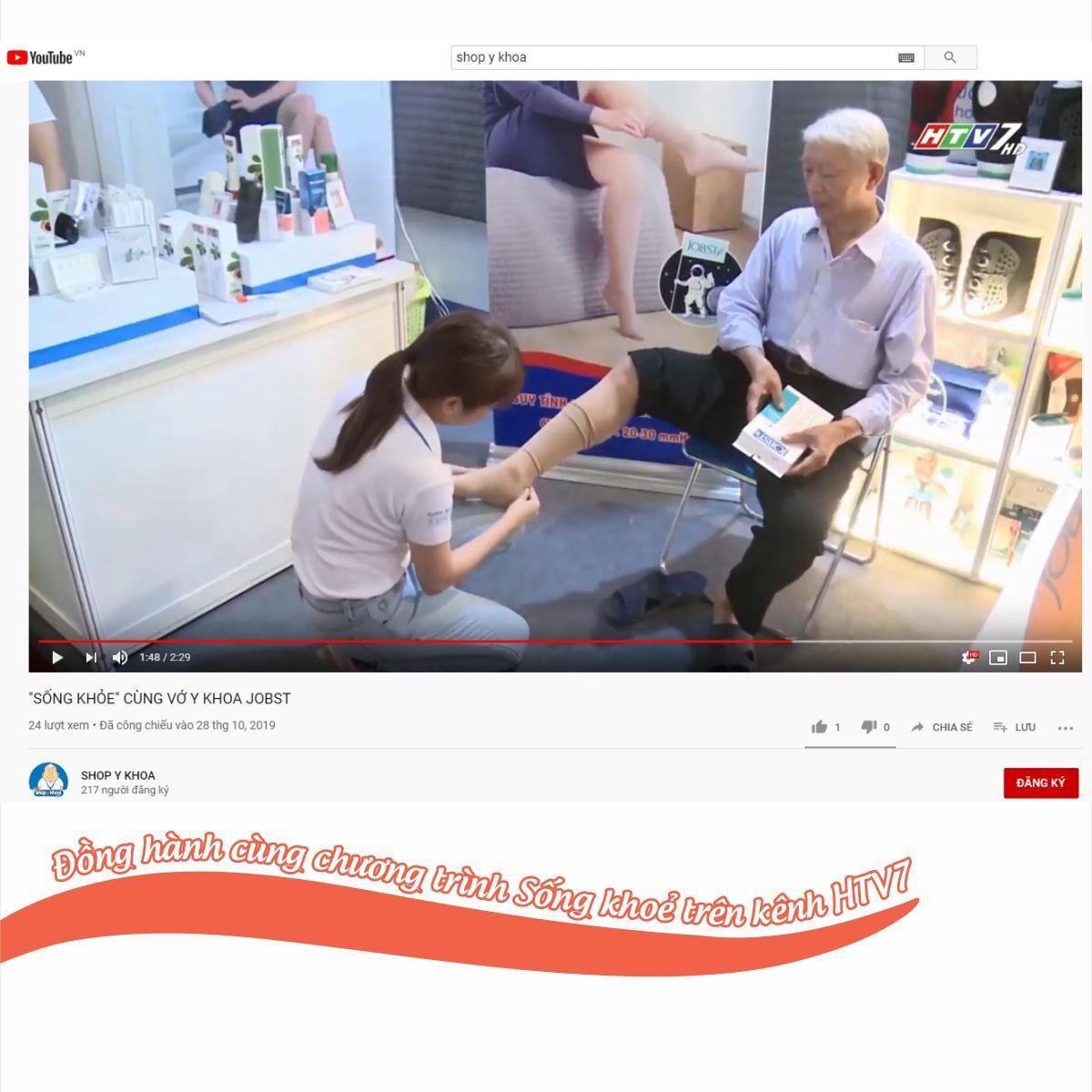  Vớ Y Khoa JOBST Relief Cơ Bản - Vớ Đùi, Màu Da, Hở Ngón, Áp Lực 20-30mmHg, Silicone 