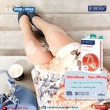  Vớ Y Khoa JOBST UltraSheer Siêu Mỏng - Vớ Gối, Màu Da, Kín Ngón, Áp Lực 20-30mmHg 