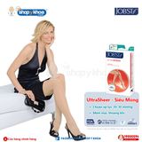  Vớ Y Khoa JOBST UltraSheer Siêu Mỏng - Vớ Đùi, Màu Da, Kín Ngón, Áp Lực 20-30mmHg, Silicone 