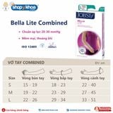  JOBST BELLA LITE 20-30 COMBINED BE. Vớ cánh tay và găng kết hợp, màu da 