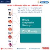  JOBST ULTRASHEER 20-30 MAT NAT. Vớ hông bầu, kín ngón, màu da 