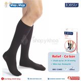  JOBST RELIEF 20-30 KH CT CL BL. Vớ gối, kín ngón, màu đen. 