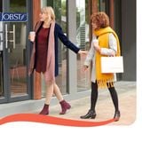  Vớ Y Khoa JOBST Opaque Sensitive [Da nhạy cảm] - Vớ Đùi, Màu Da, Kín Ngón, Áp Lực 20-30mmHg, Silicone 