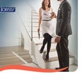  Vớ Y Khoa JOBST UltraSheer Sensitive [Da nhạy cảm] - Vớ Đùi, Màu Đen, Kín Ngón, Áp Lực 20-30mmHg, Silicone 