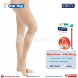  JOBST ULTRASHEER 20-30 THD OT NAT. Vớ đùi, silicone, hở ngón, màu da 