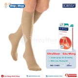  JOBST ULTRASHEER 20-30 KH CT NAT. Vớ gối, kín ngón, màu da 
