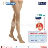  JOBST ULTRASHEER 20-30 THL CT NAT. Vớ đùi, silicone, kín ngón, màu da 