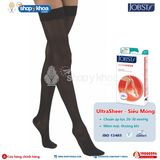  JOBST ULTRASHEER 20-30 KH CT CL BL. Vớ gối, kín ngón, màu đen 