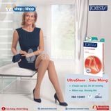  JOBST ULTRASHEER 20-30 THD OT NAT. Vớ đùi, silicone, hở ngón, màu da 
