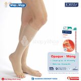  Vớ Y Khoa JOBST Opaque Cao Cấp Mỏng - Vớ Gối, Màu Da, Hở Ngón, Áp Lực 20-30mmHg 