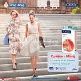  Vớ Y Khoa JOBST Opaque Cao Cấp Mỏng - Vớ Đùi, Màu Da, Hở Ngón, Áp Lực 20-30mmHg, Silicone 