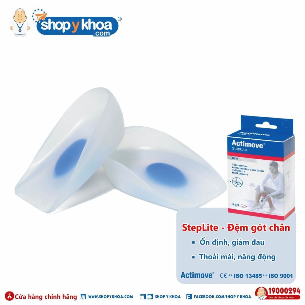  Đệm gót silicone - Actimove StepLite 