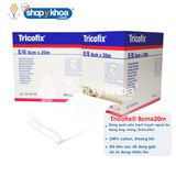  Tricofix - Băng Quấn Phù Bạch Huyết Lớp 1, Dạng Ống, Màu Trắng, 8cmx20m 