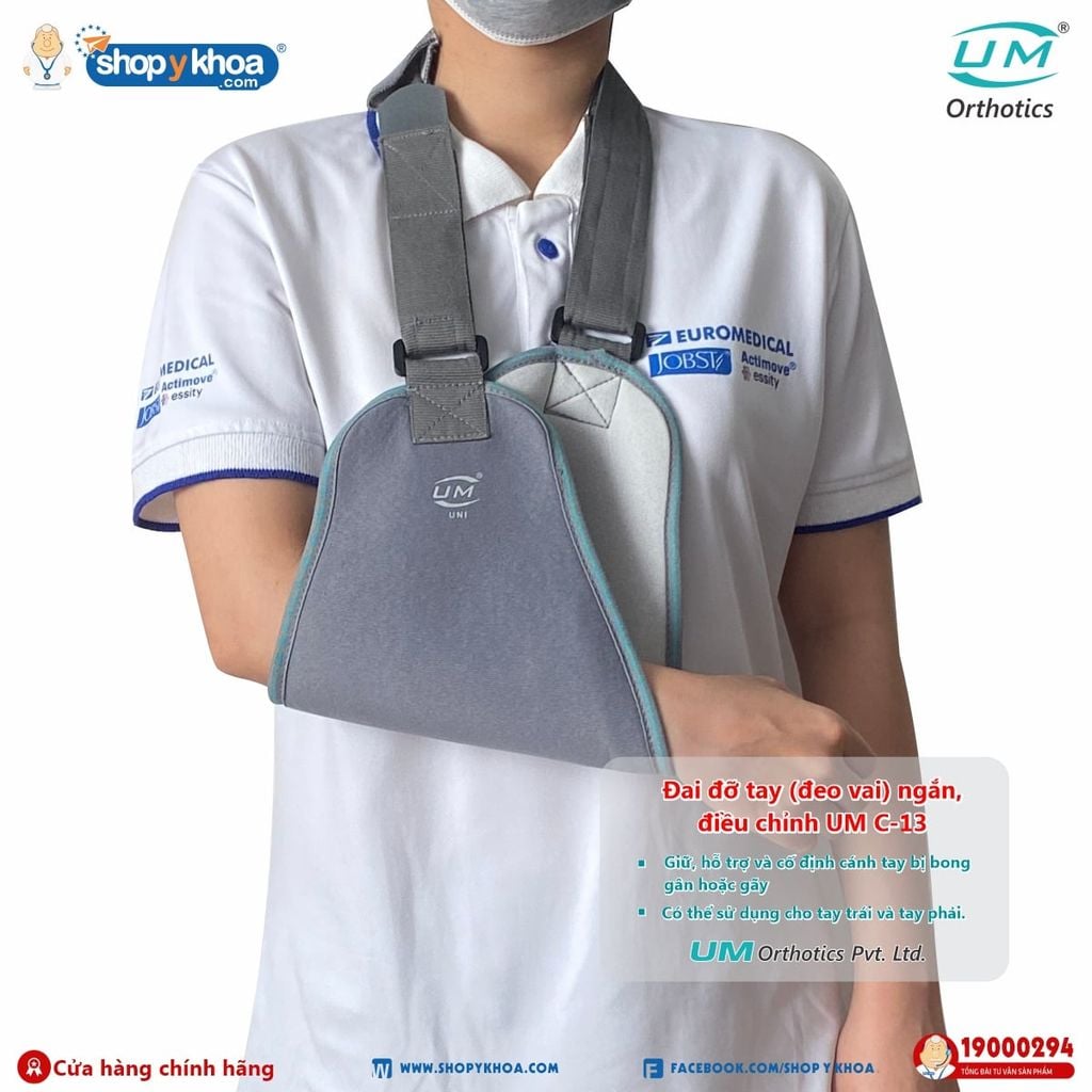  Đai đỡ tay (đeo vai) ngắn, điều chỉnh UM C-13 