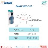  Đai hỗ trợ tư thế đúng (cột sống ngực) UM C-15 