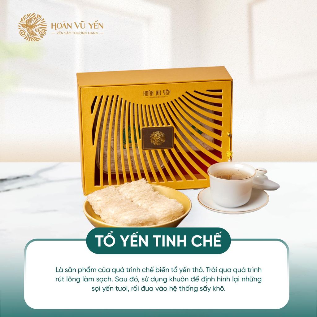 Tổ Yến Tinh Chế Cao Cấp 100 gram