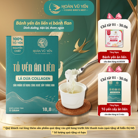 Tổ Yến Ăn Liền Sấy Thăng Hoa