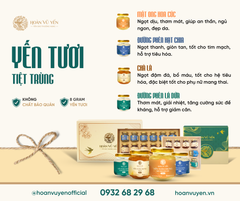 Set 8 Hũ Yến Tươi Tiệt Trùng Cao Cấp - Hoàn Vũ Yến