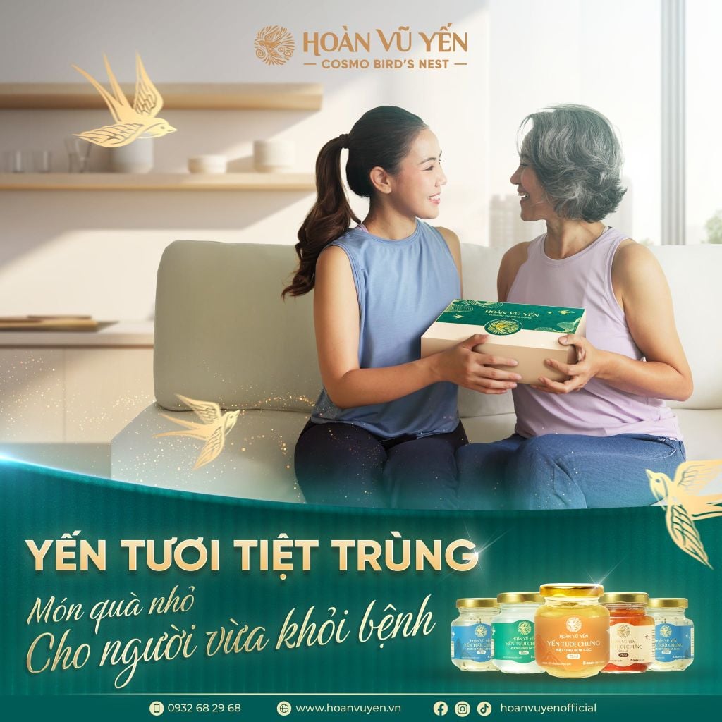 Yến Tươi Tiệt Trùng Hoàn Vũ Yến 75ml Chứa 8g Yến tươi Nguyên Chất - Tăng Cường Sức Khỏe