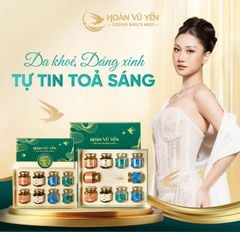 Set 8 Hũ Yến Tươi Tiệt Trùng Cao Cấp - Hoàn Vũ Yến