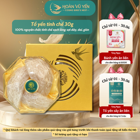 Tổ Yến Tinh Chế Cao Cấp 30 gram