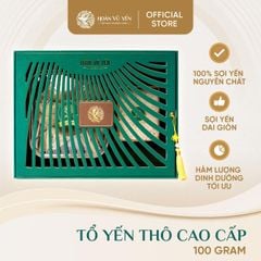 Tổ Yến Thô Cao Cấp Loại 100Gram - Tổ Yến Còn Ít Lông Tặng kèm đường phèn