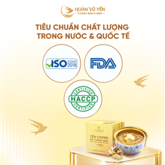 Chén Yến Chưng Sấy Thăng Hoa Vị Gừng Hoàn Vũ Yến 30g Yến Tươi - Chén Yến Chưng Ăn Liền