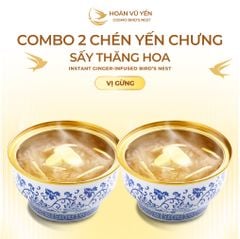 Chén Yến Chưng Sấy Thăng Hoa Vị Gừng Hoàn Vũ Yến 30g Yến Tươi - Chén Yến Chưng Ăn Liền
