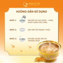 Chén Yến Chưng Sấy Thăng Hoa Vị Đông Trùng Hạ Thảo Hoàn Vũ Yến 30g Yến Tươi - Chén Yến Chưng Ăn Liền