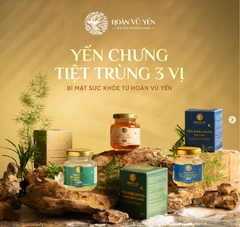 Yến Tươi Tiệt Trùng Hoàn Vũ Yến 75ml Chứa 8g Yến tươi Nguyên Chất - Tăng Cường Sức Khỏe