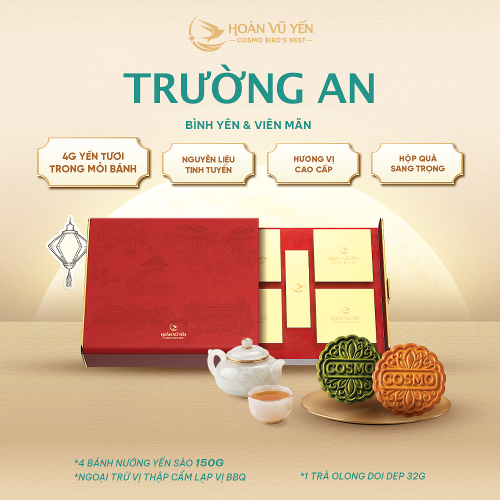 BST Quà tặng bánh trung thu yến sào 2026 Hoàn Vũ Yến